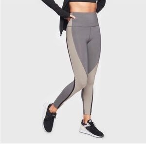 Athleta Two-Tone Gray Leggings